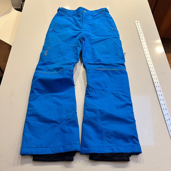 Columbia Other - Columbia Titanium Omni-Tech Kids Blue Waterproof Snow Pants Sz. LG Ski Snowboard